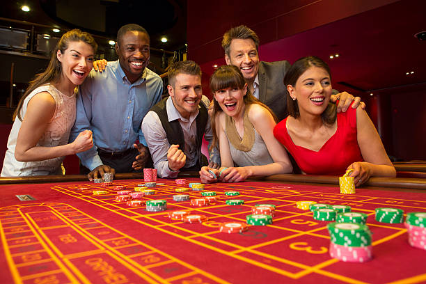 Mobile phone showing baccarat betting interface